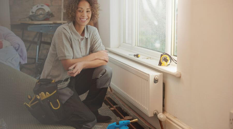 Local tankless water heater installation in South Gardiner, ME